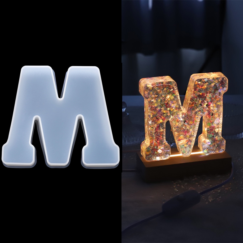 Resin Art Alphabet - 3 Größen A bis Z Buchstaben