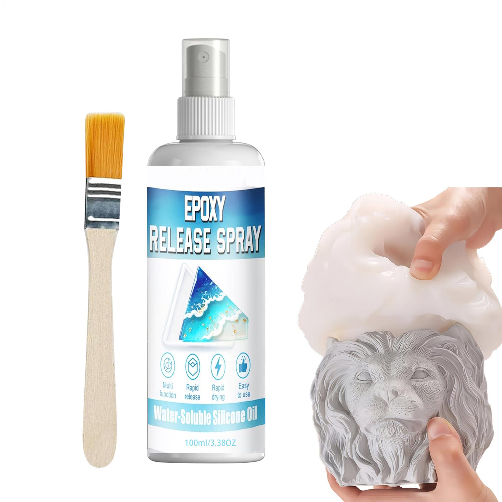 Release Spray Silicone - 100 ml Silikon-Trennspray, Trennspray für Epoxidharz,