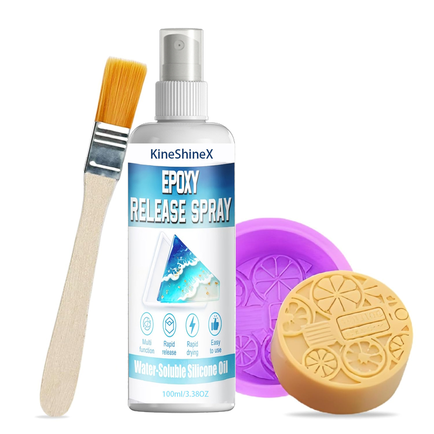 Release Spray Silicone - Silikon-Trennspray, Epoxid-Trennspray, stark klebend, schnell trocknend,