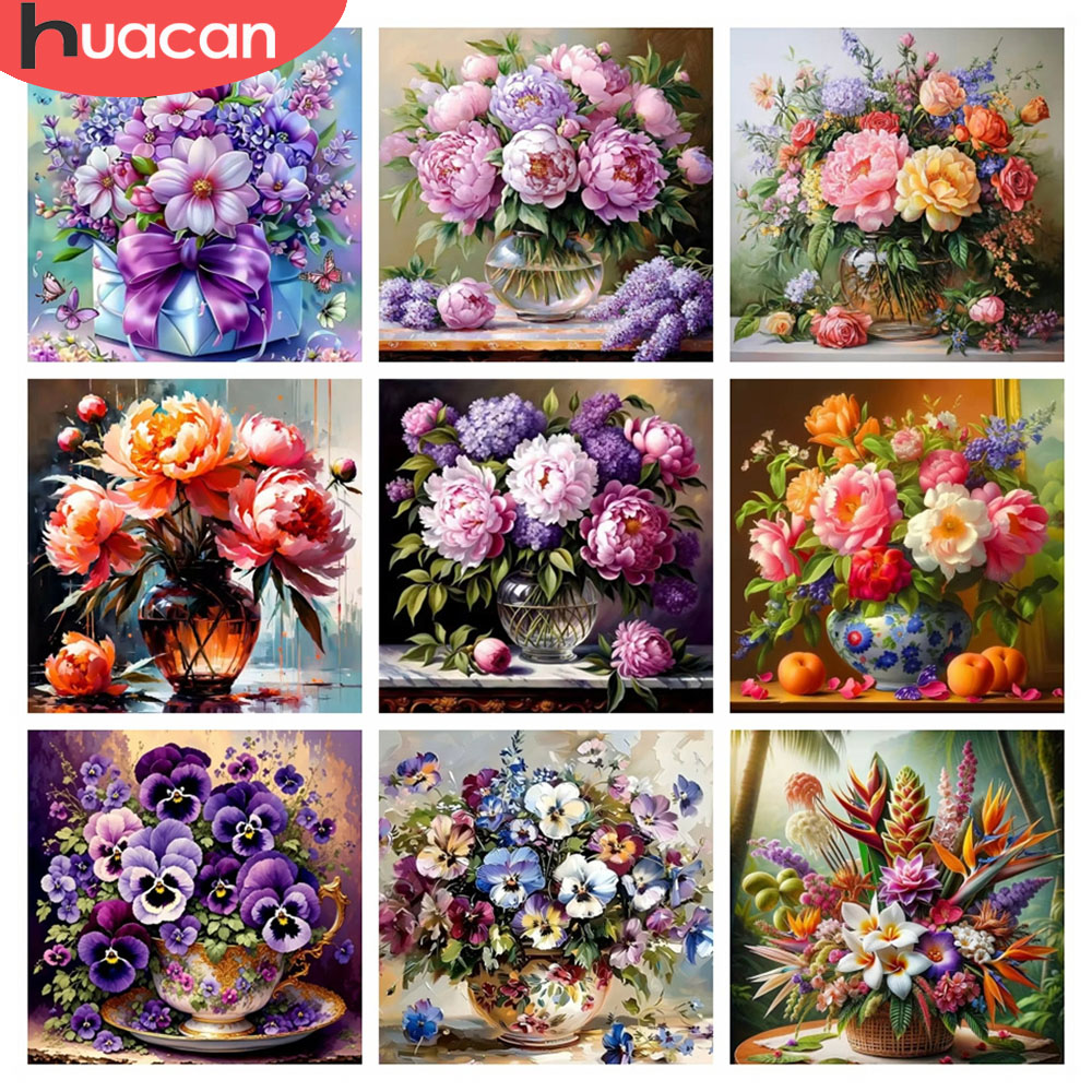 HUACAN 5D Diamant Mosaik Rose  – Resin Art Wallpaper Bewertung und Preis