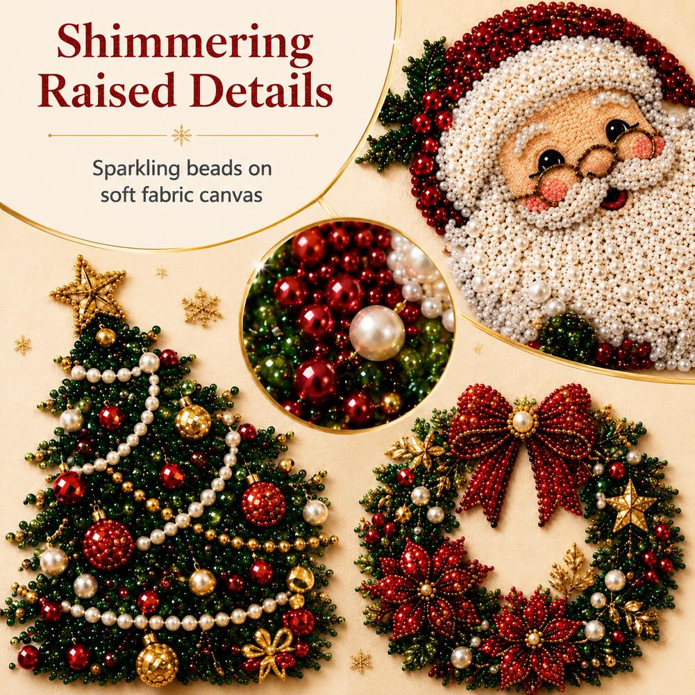 Weihnachtsmann Perlen-Kunst DI – Resin Art Work Bewertung und Preis
