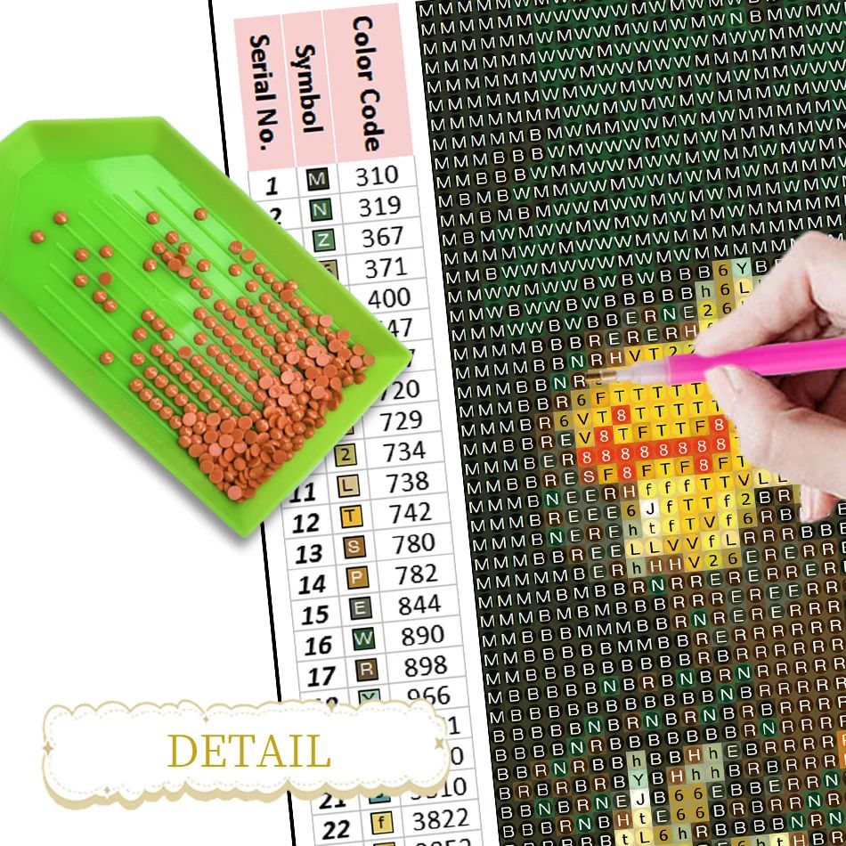 RUOPOTY Diamantmalerei Bunter  – Resin Art Wallpaper Bewertung und Preis