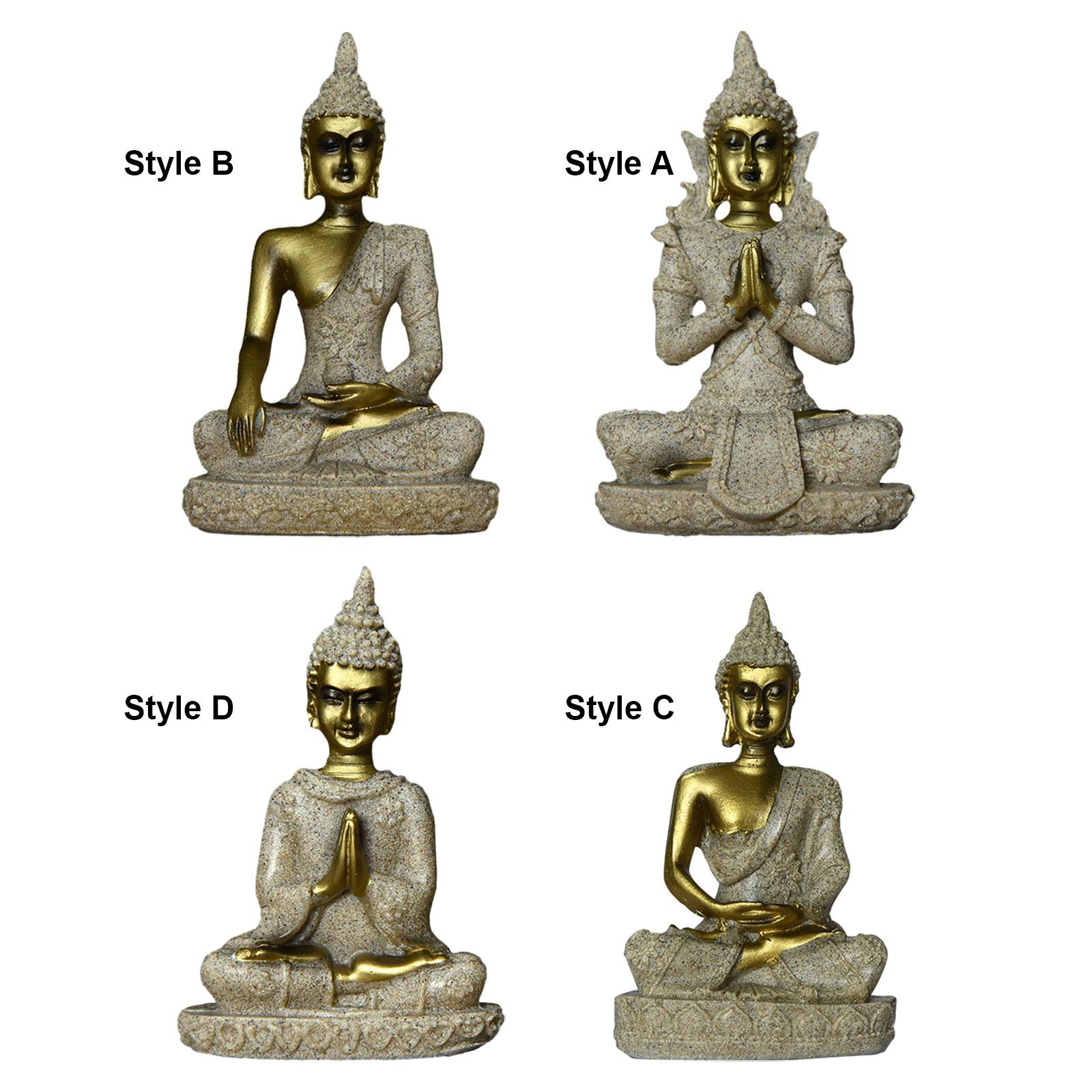 Antike Buddha-Statue aus Harz, – Resin Art Work Bewertung und Preis