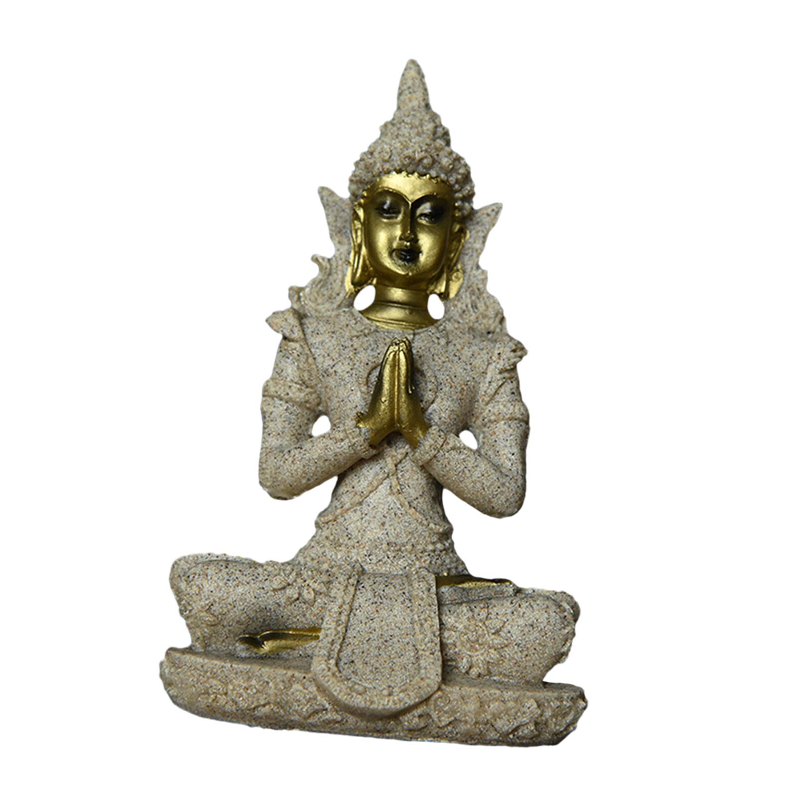 Antike Buddha-Statue aus Harz, – Resin Art Work Bewertung und Preis