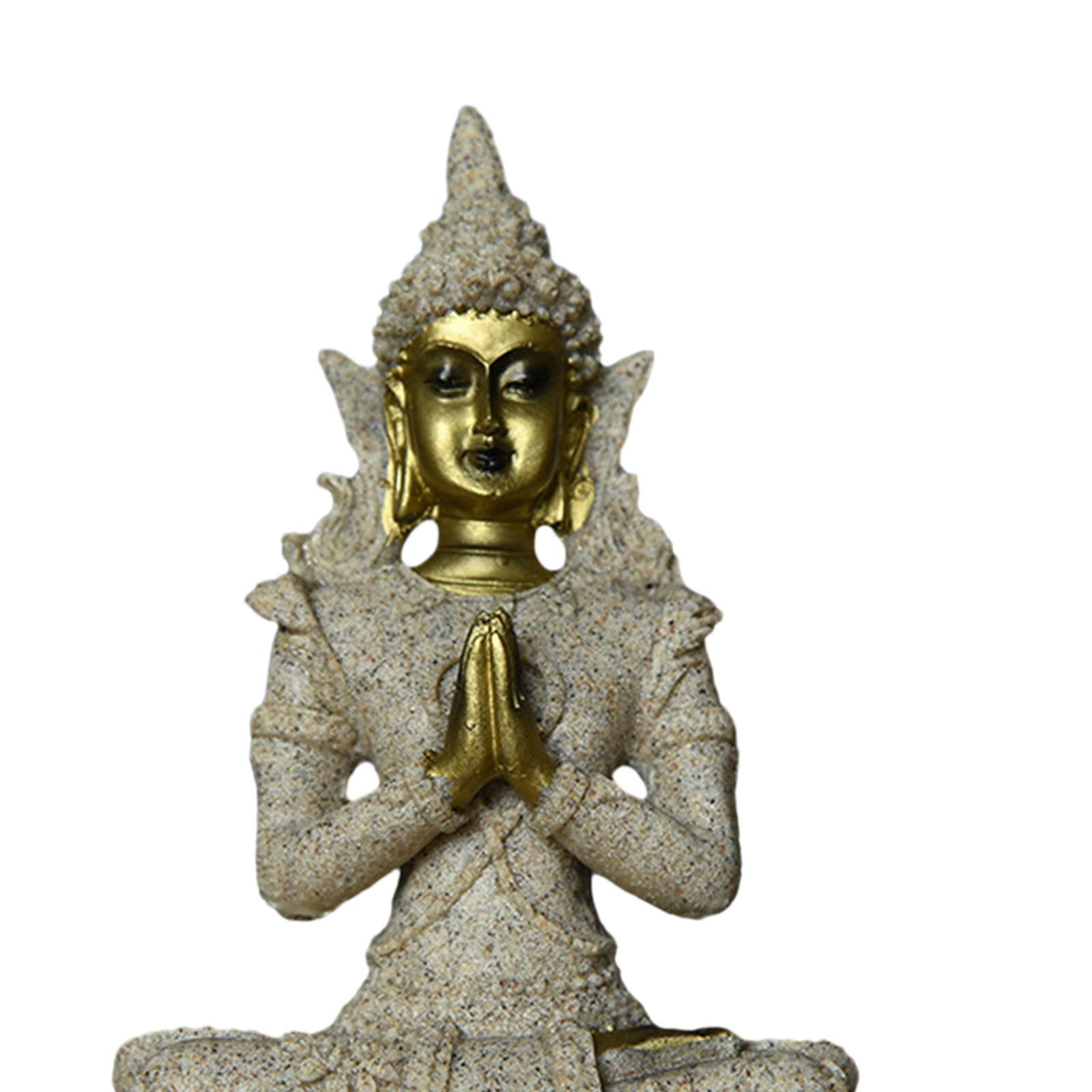 Antike Buddha-Statue aus Harz, – Resin Art Work Bewertung und Preis