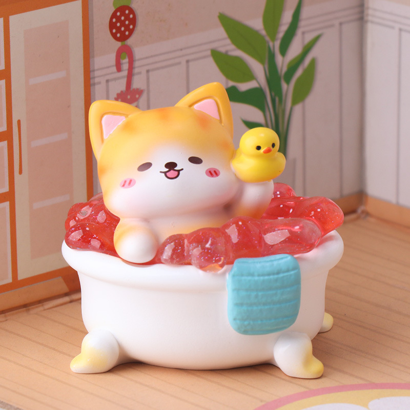 Bath Time Meow Crew Blind Box  – Resin Art Case Bewertung und Preis