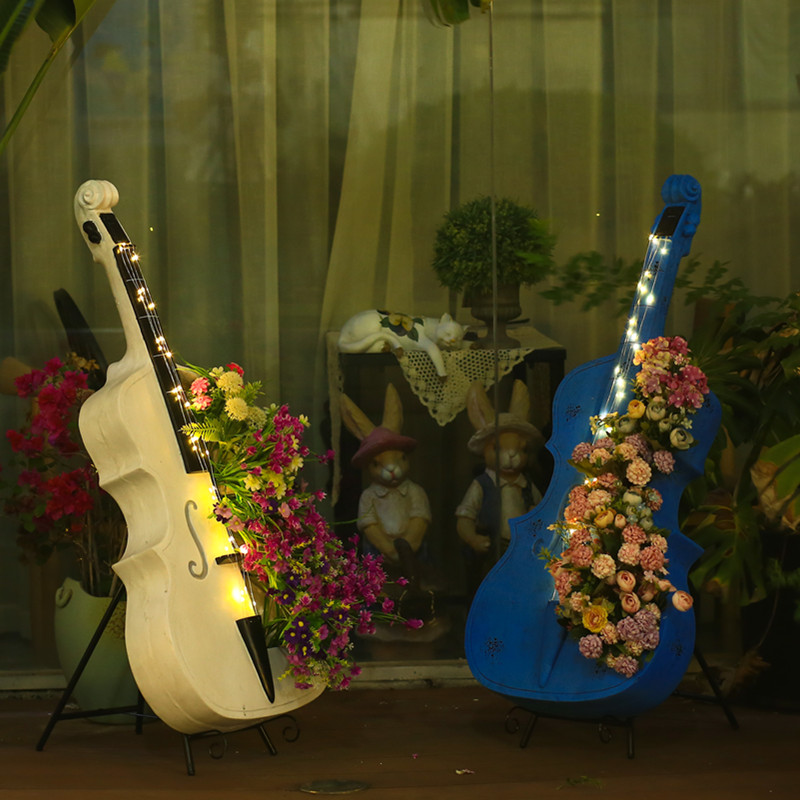 Cello-förmige Gartenfigur, gro – Resin Art Wedding Gift Bewertung und Preis