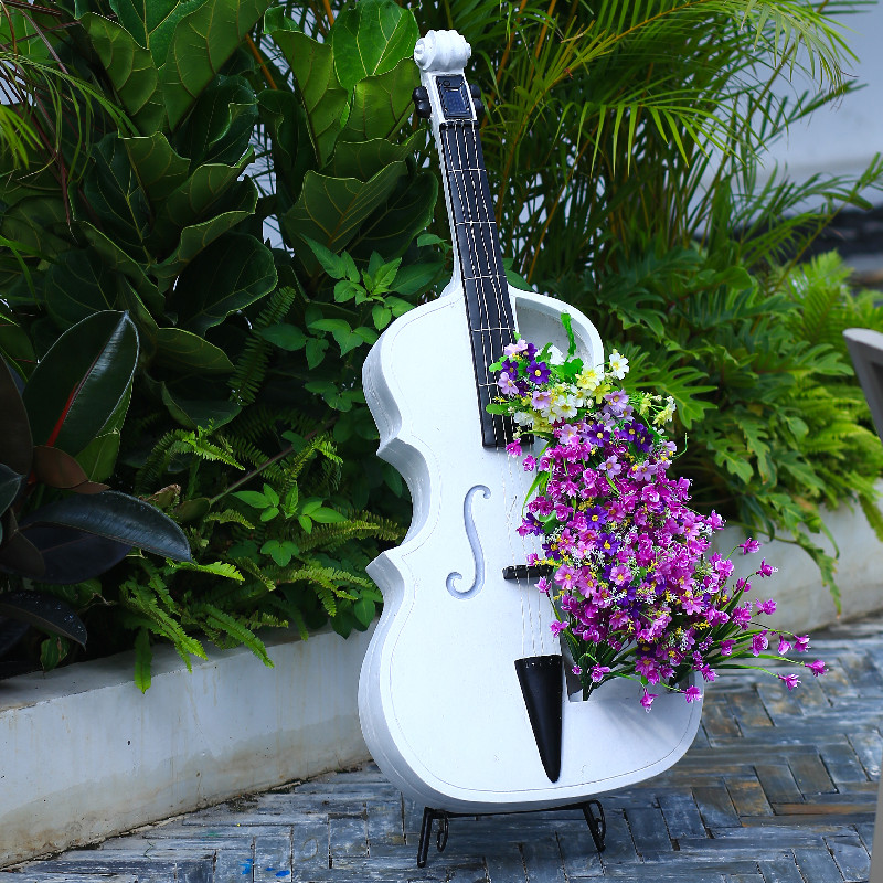 Cello-förmige Gartenfigur, gro – Resin Art Wedding Gift Bewertung und Preis