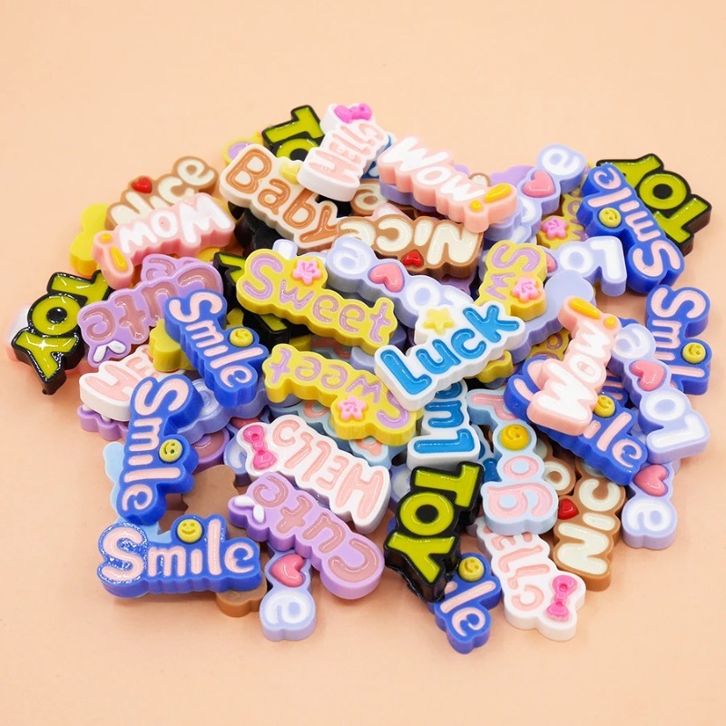 10 Stück niedlichen flachen Rü – Resin Art Alphabet Bewertung und Preis
