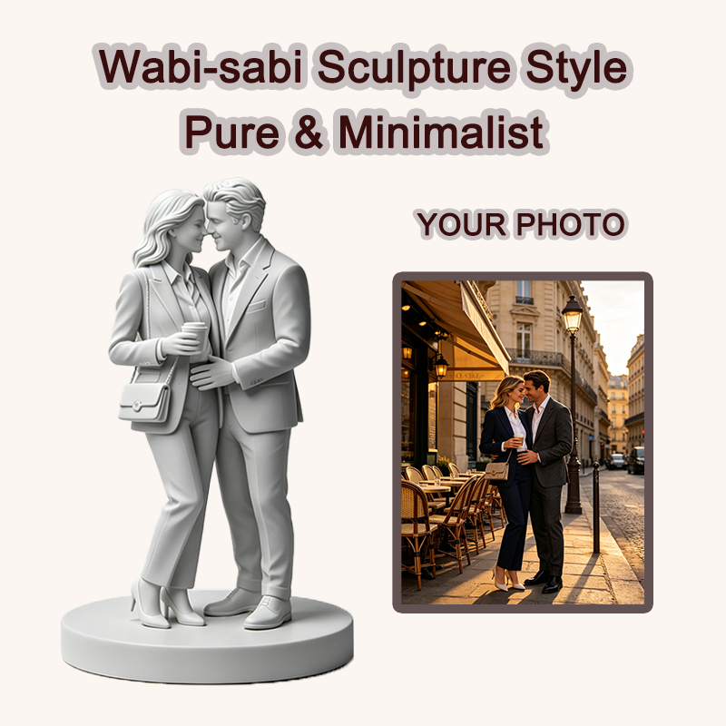Maßgefertigte 3D-gedruckte Paa – Resin Art Wedding Gift Bewertung und Preis