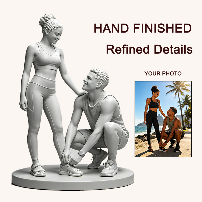 Maßgefertigte 3D-gedruckte Paa – Resin Art Wedding Gift Bewertung und Preis