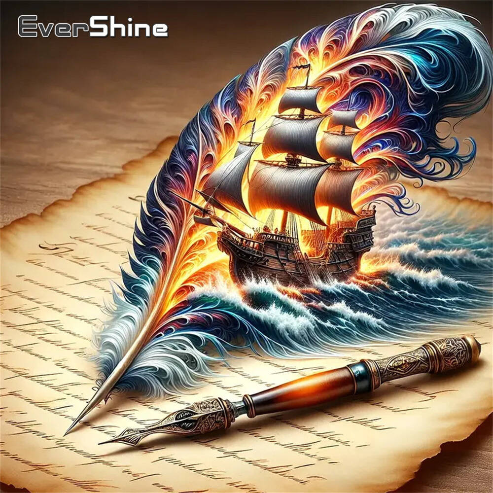 Evershine Diamant-Gemälde, Hun – Resin Art Wallpaper Bewertung und Preis